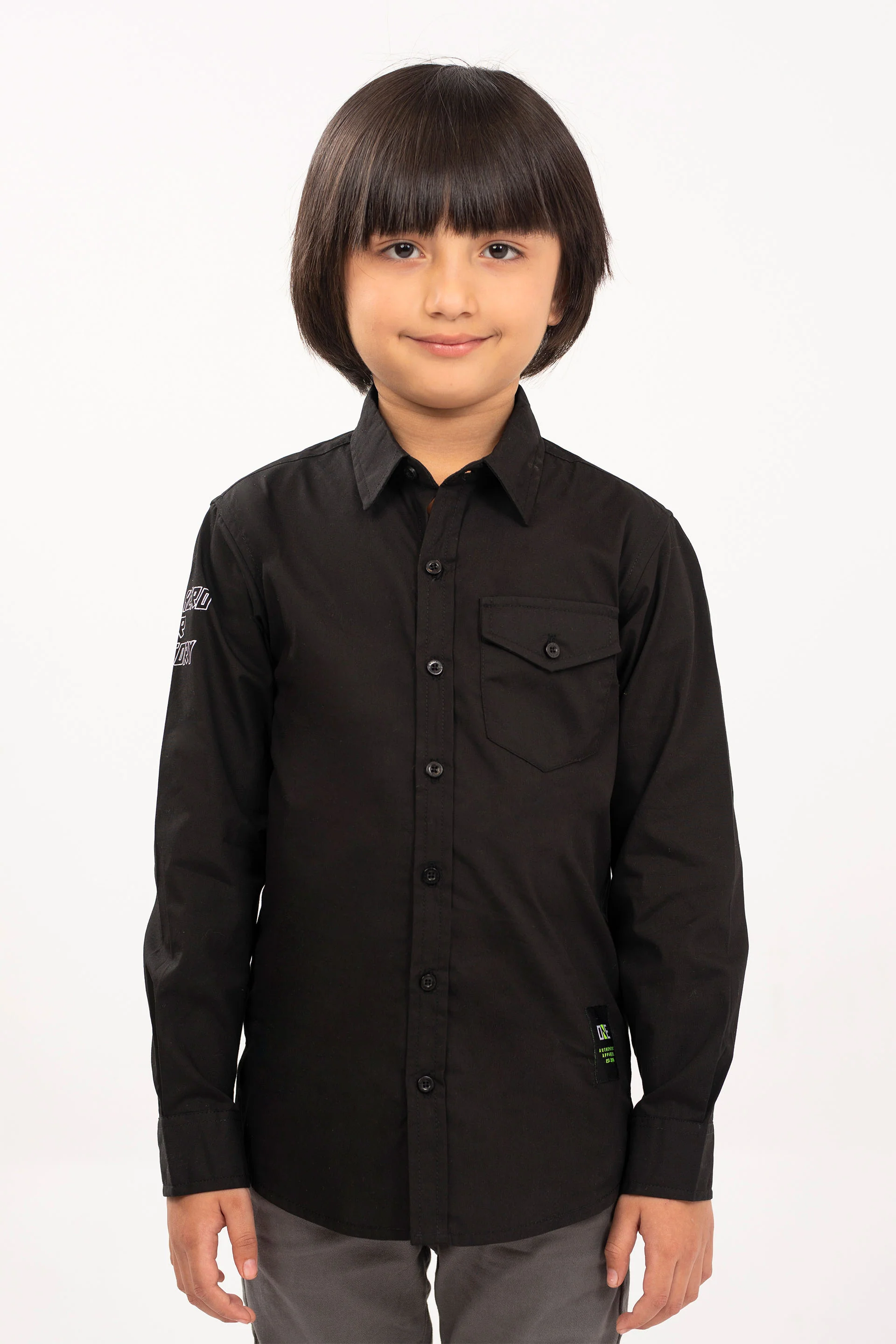 Flap pocket shirt